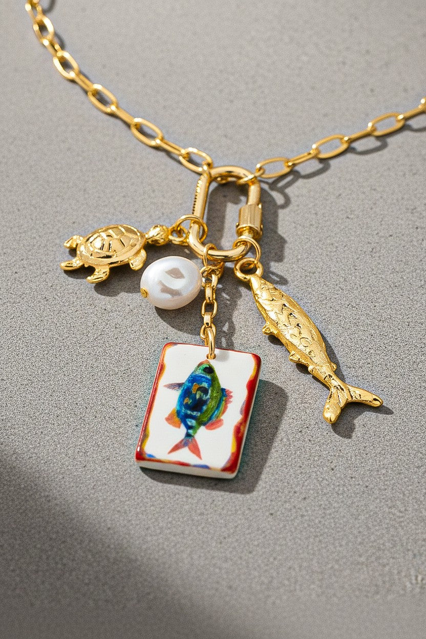 Sea Life Charm Necklace