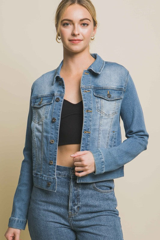 Light Wash Denim Jacket