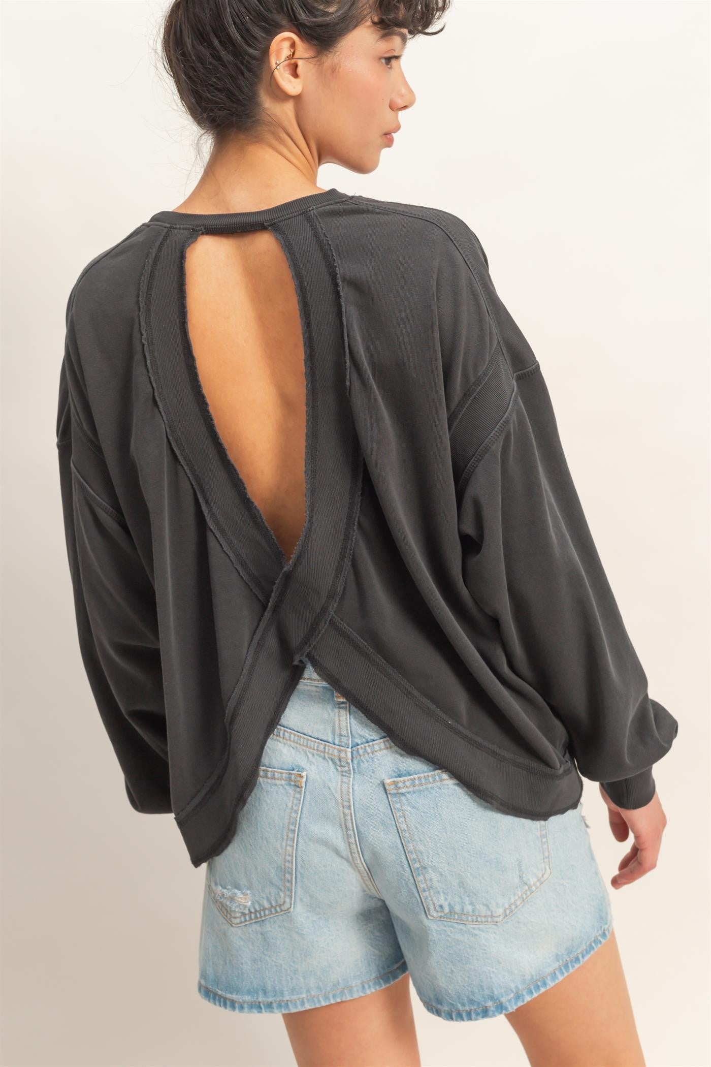 Open Back - Black