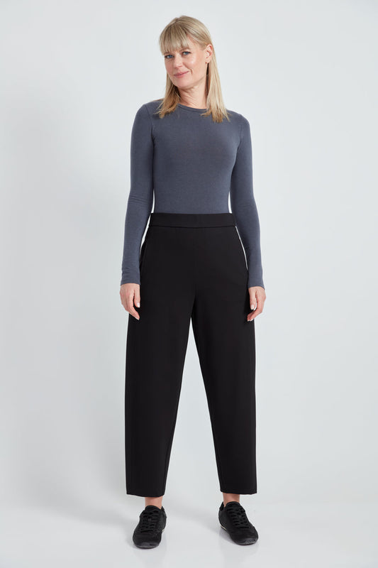 Ponte Barrel Leg Pant