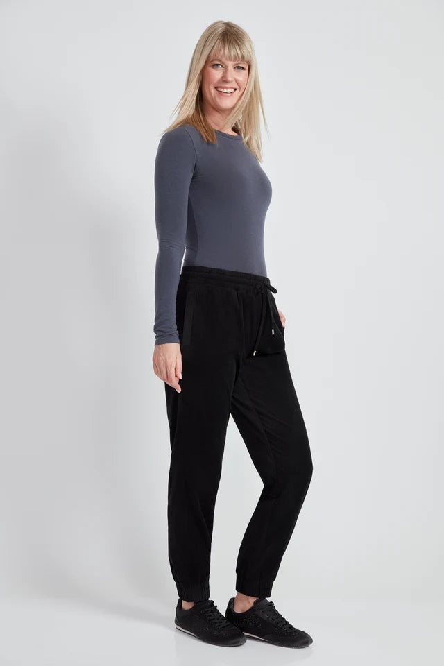 Cord Jogger - Black