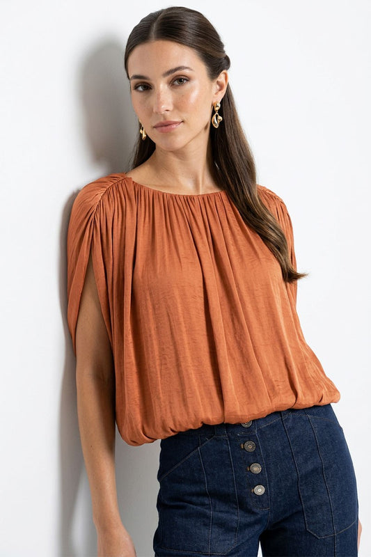 Grace Bubble Blouse - Papryus
