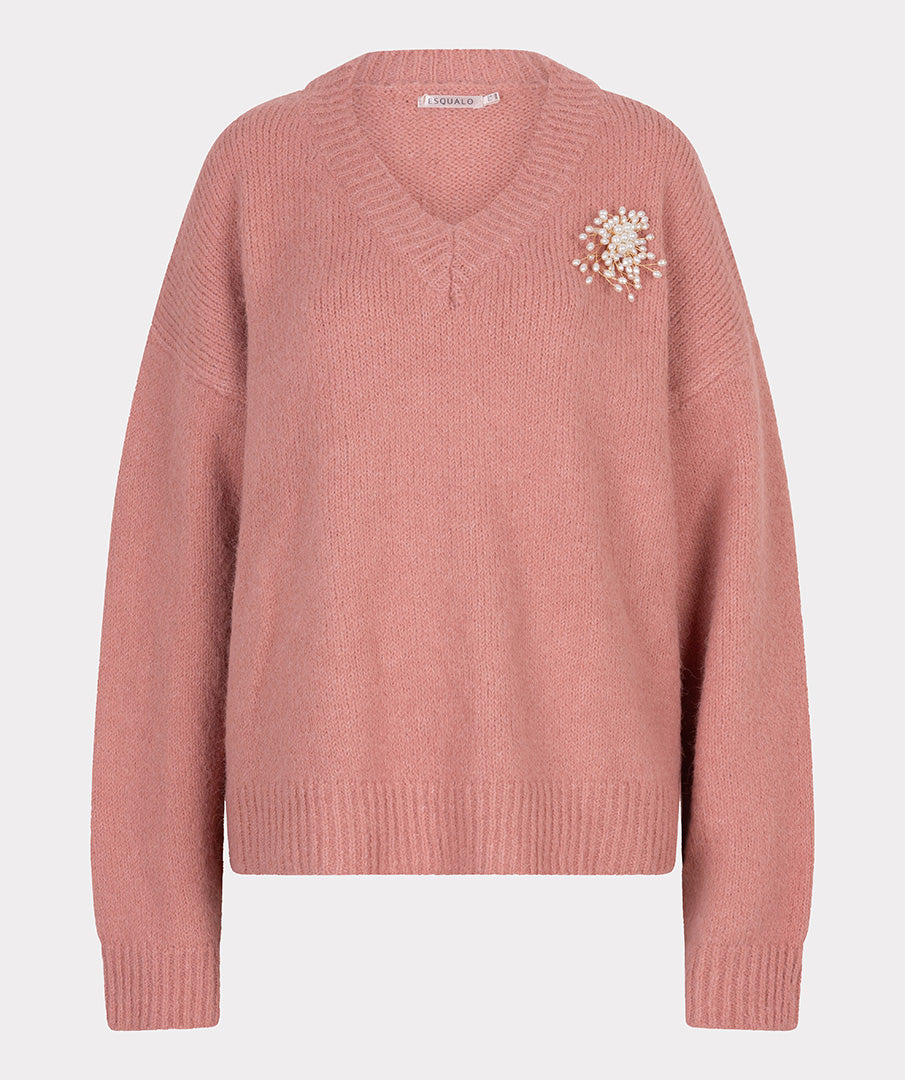 Cyndie Knit - Antique Rose