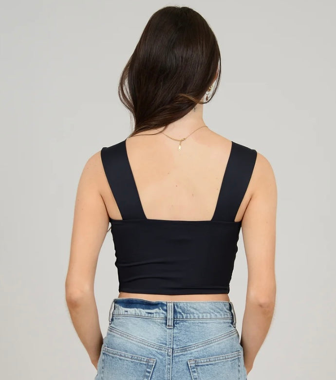 Clare Strap Crop Top