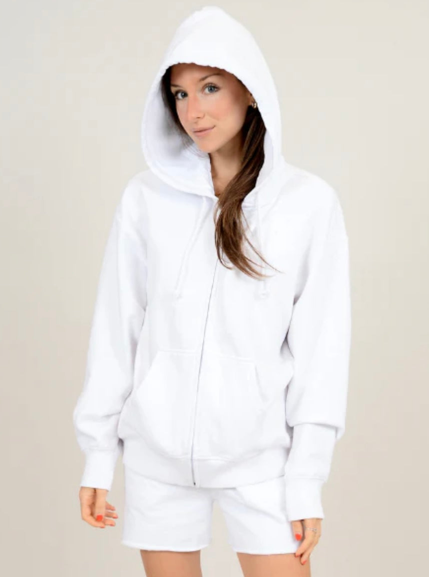 Hollie Fleece Zip-Up Hoodie