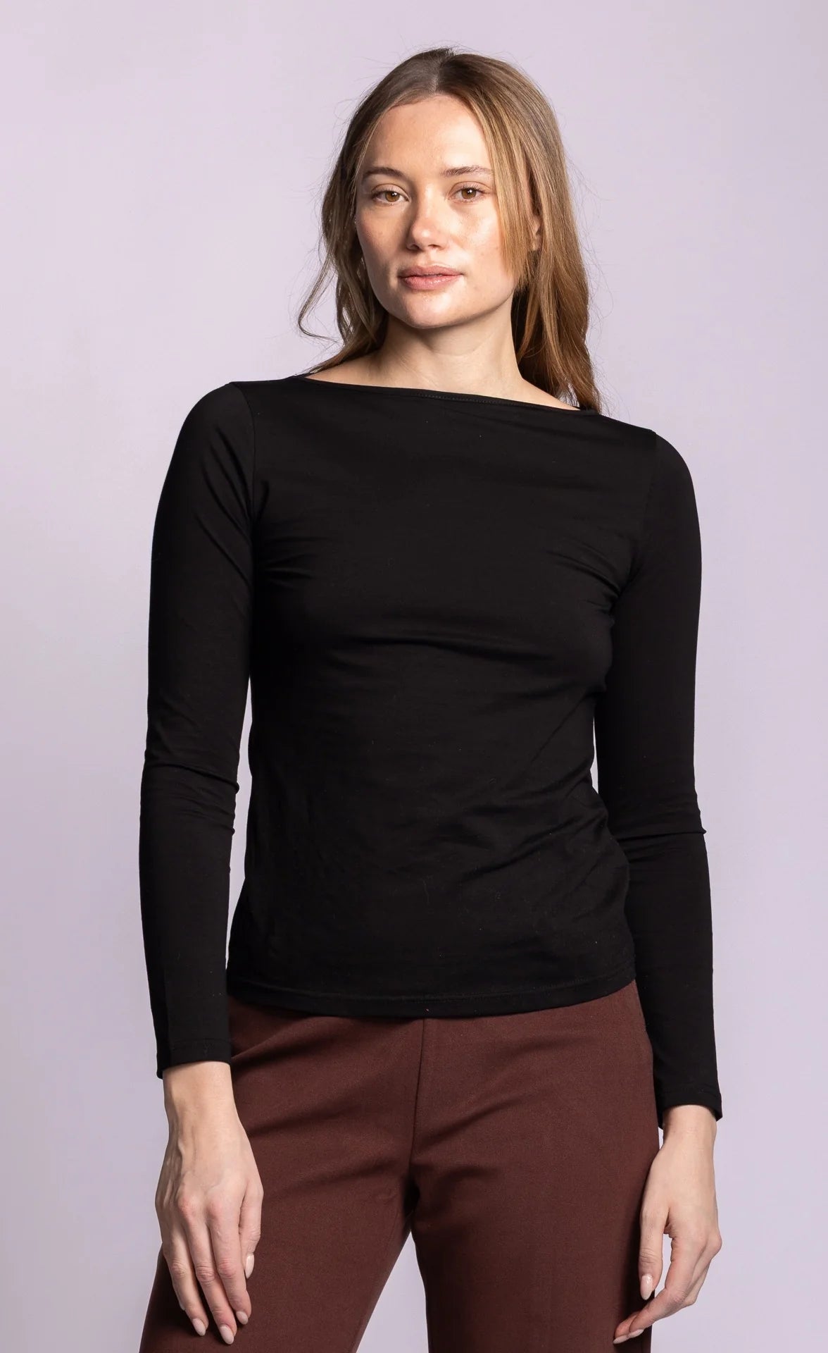 Paisley Top - Black