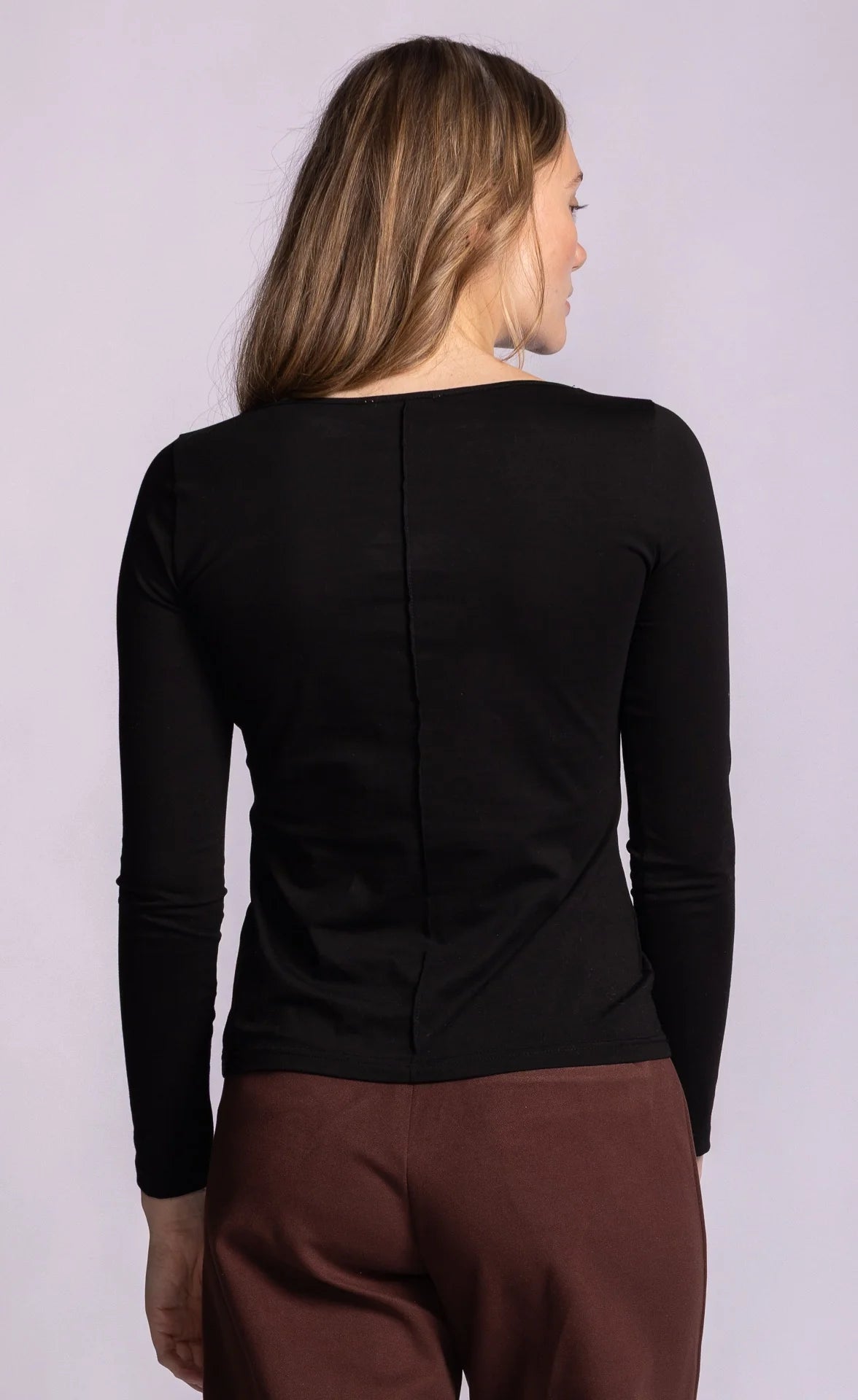 Paisley Top - Black