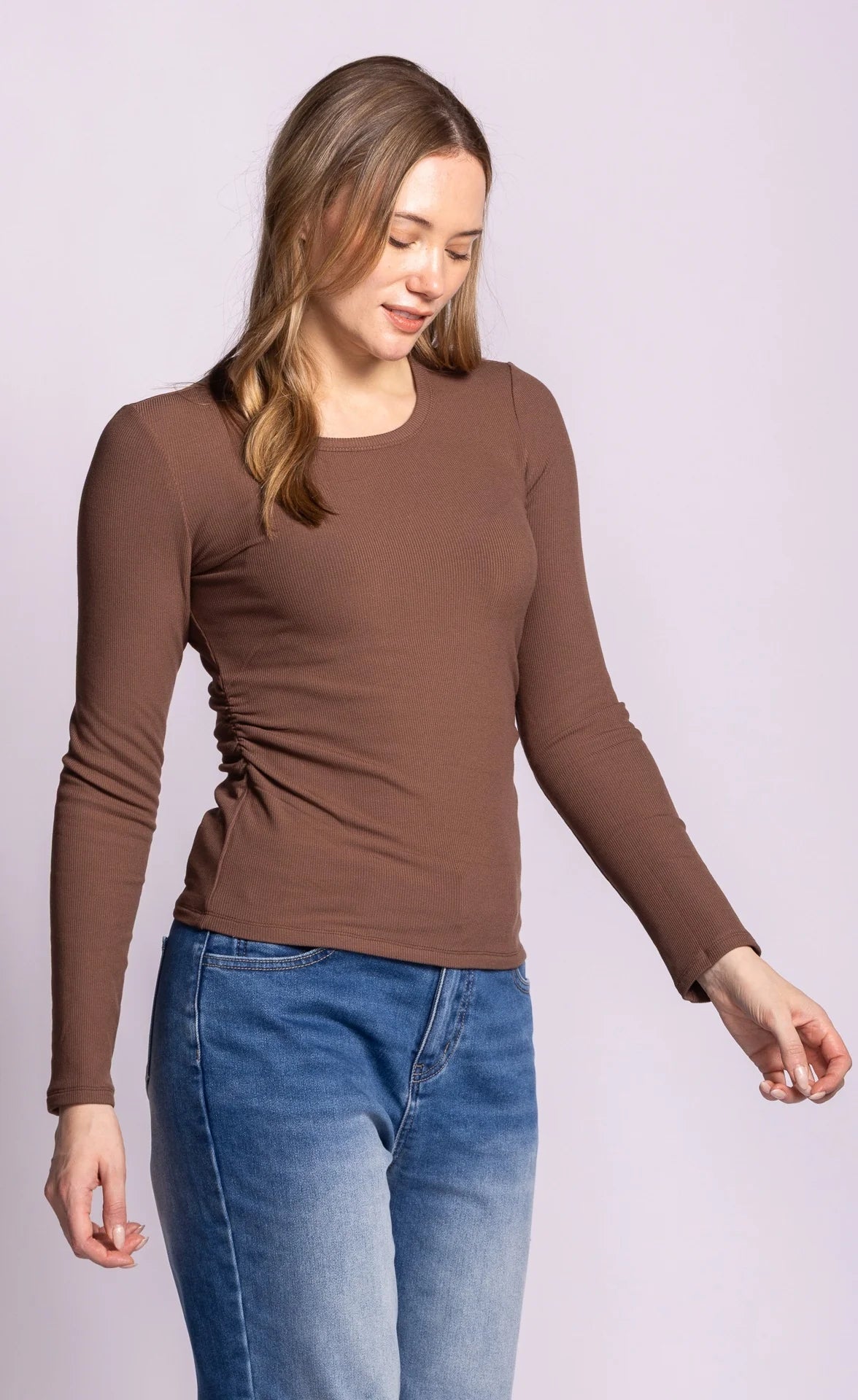 Seraphina Top - Brown
