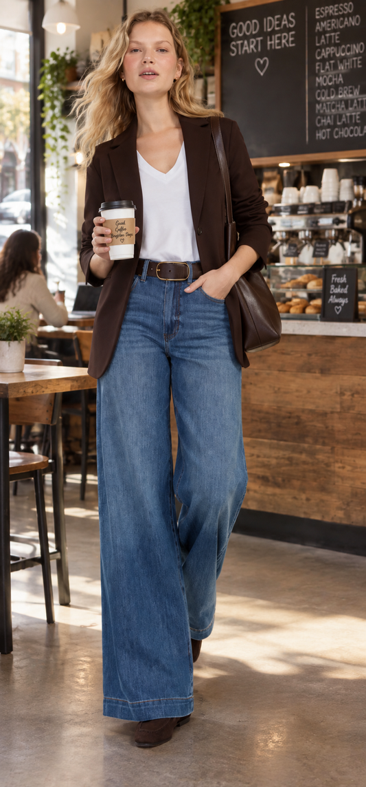 Kit High-Rise Relaxed Wide Leg