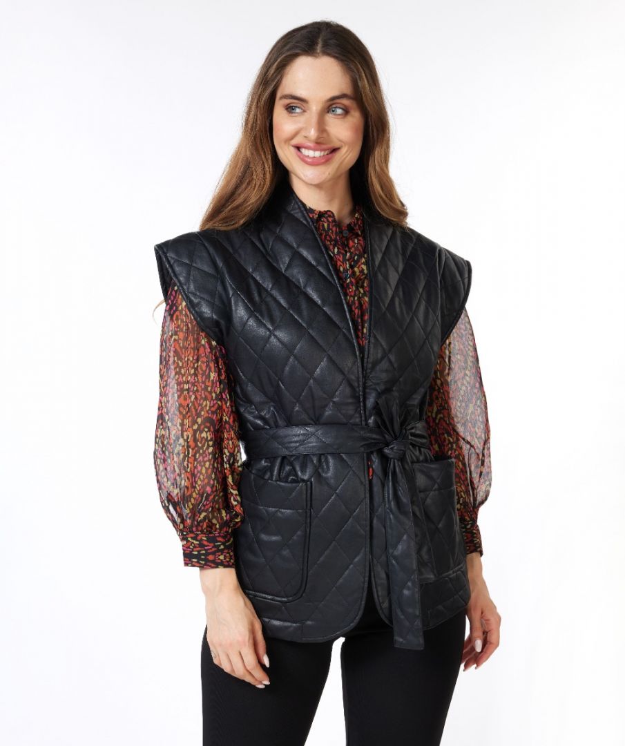 The Becca Quilted Vest