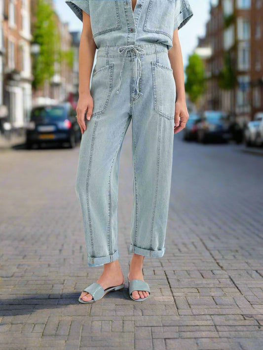 Villa Drawstring Denim