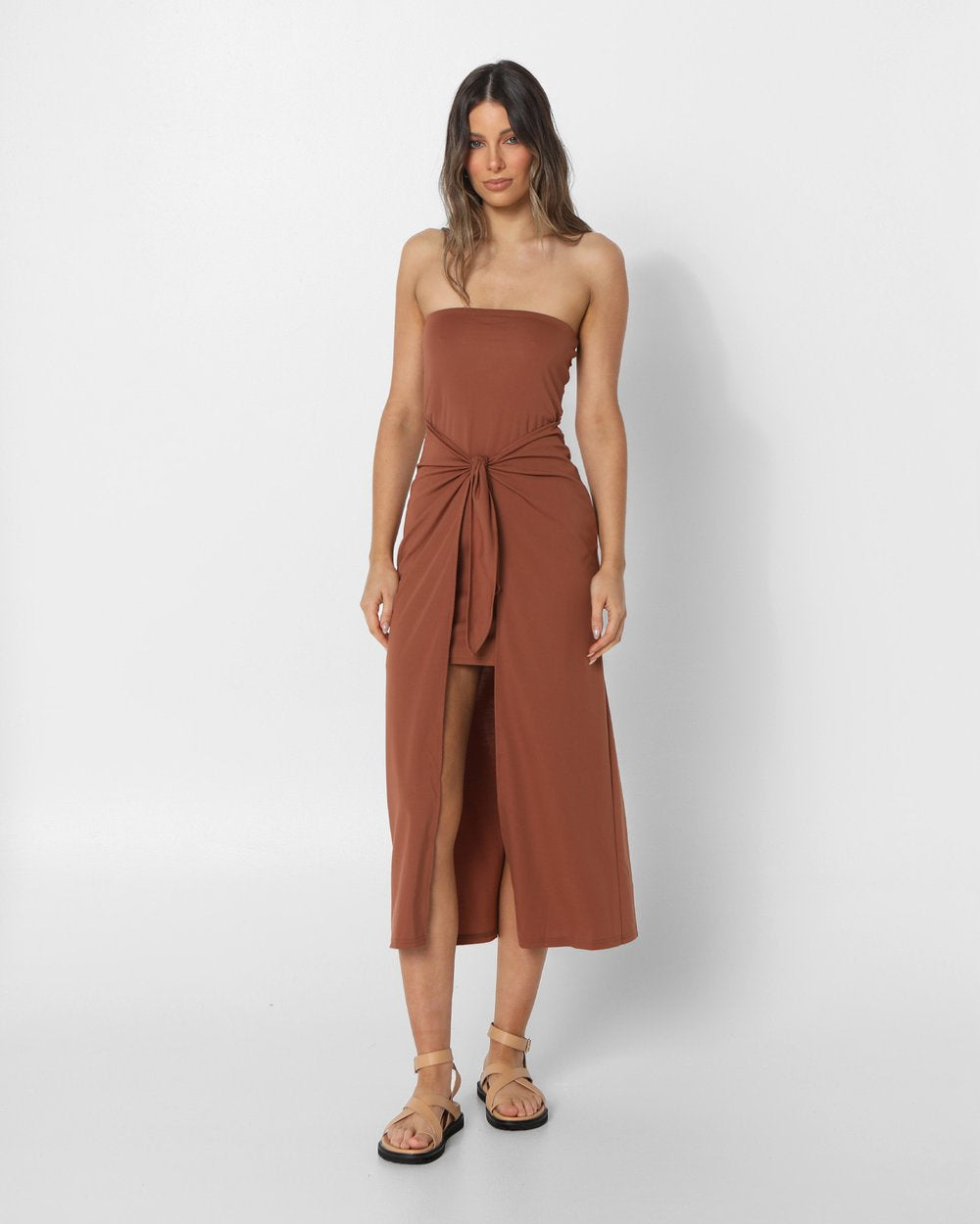 Kai Pecan Dress