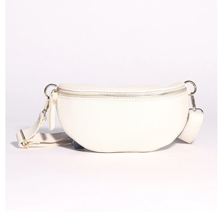 White Micro Fanny Pack