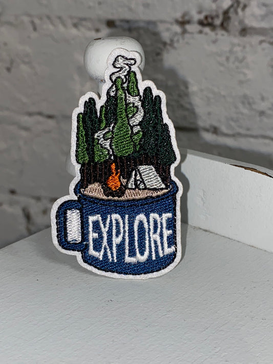 Camping Explore Patch