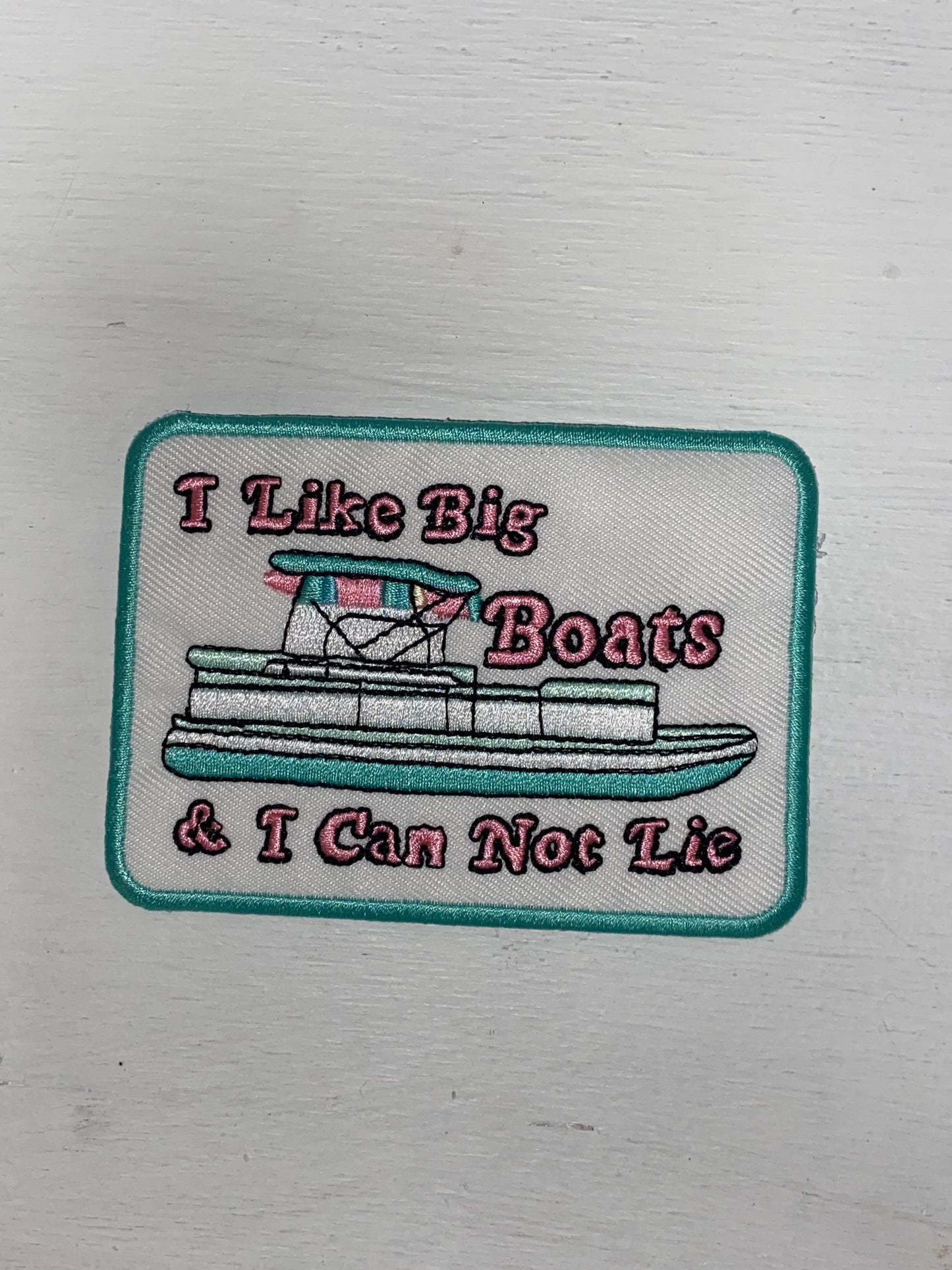 I Like Big Boats & I Cannot Lie Patch