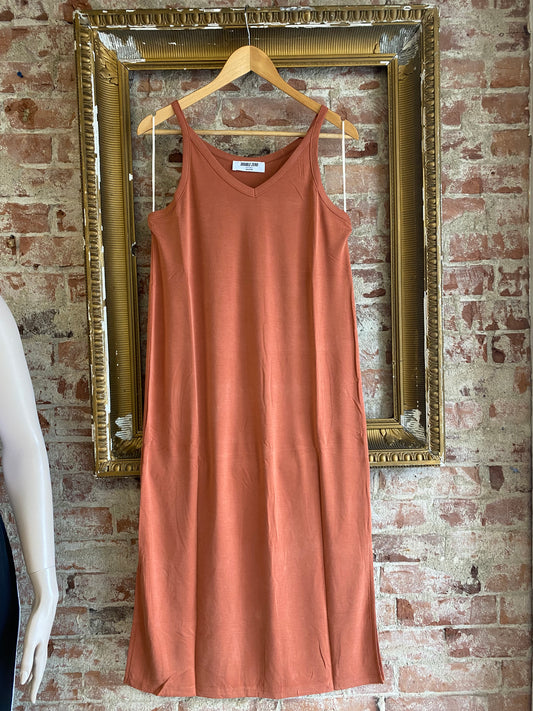 Marsha Baked Clay Dress