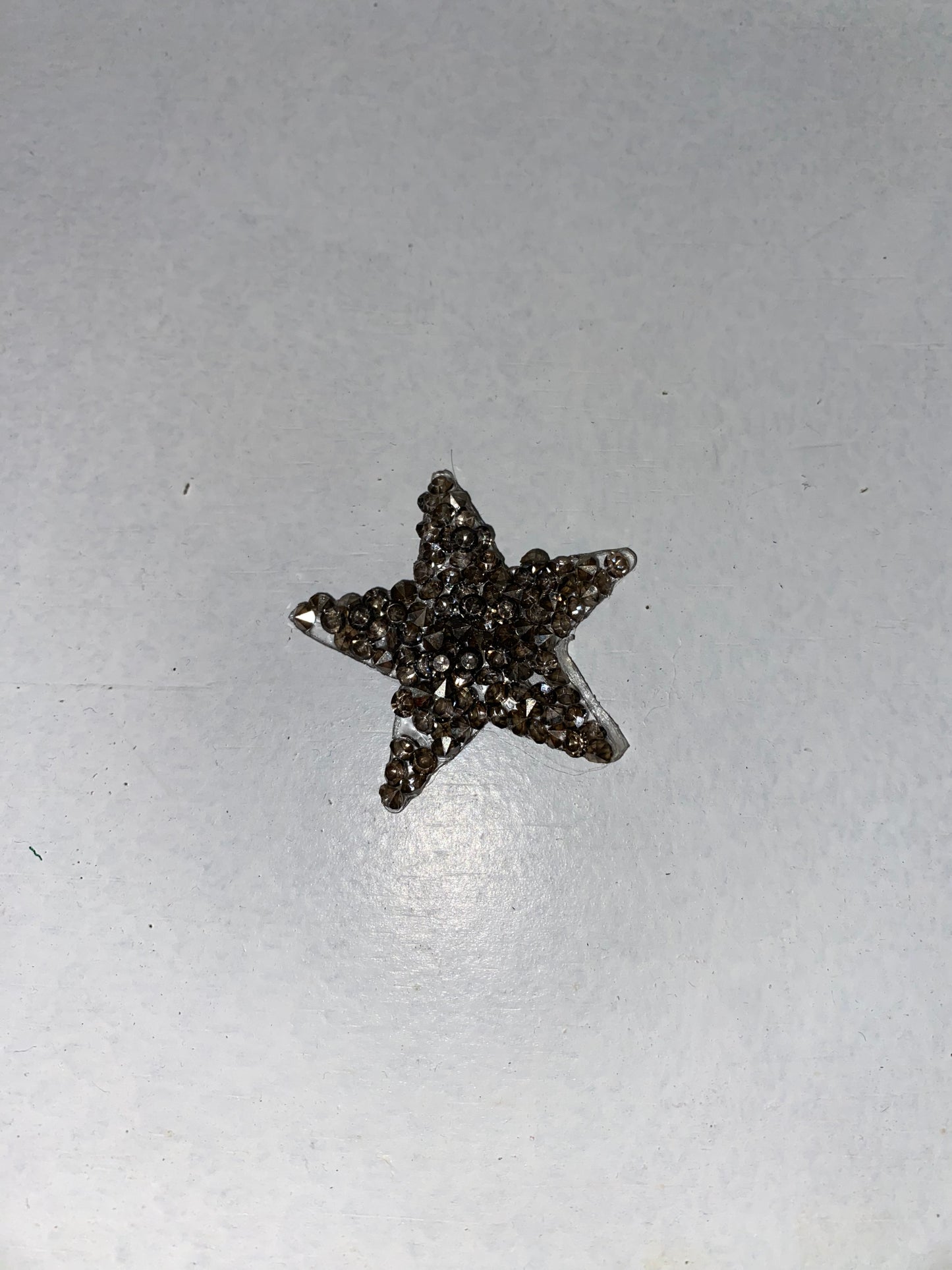 Grey Sparkle Star Patch