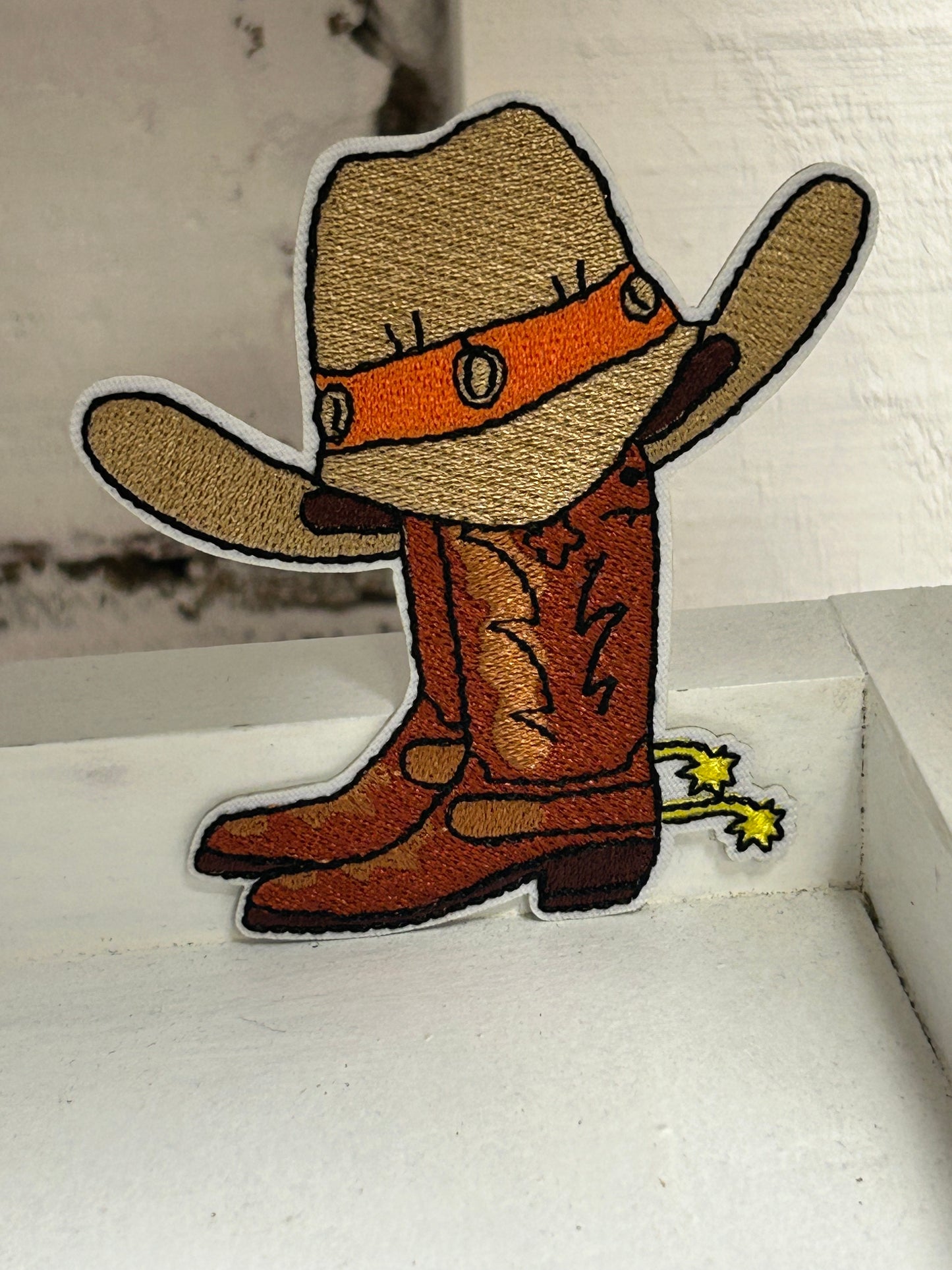 Cowboy Boot Patch