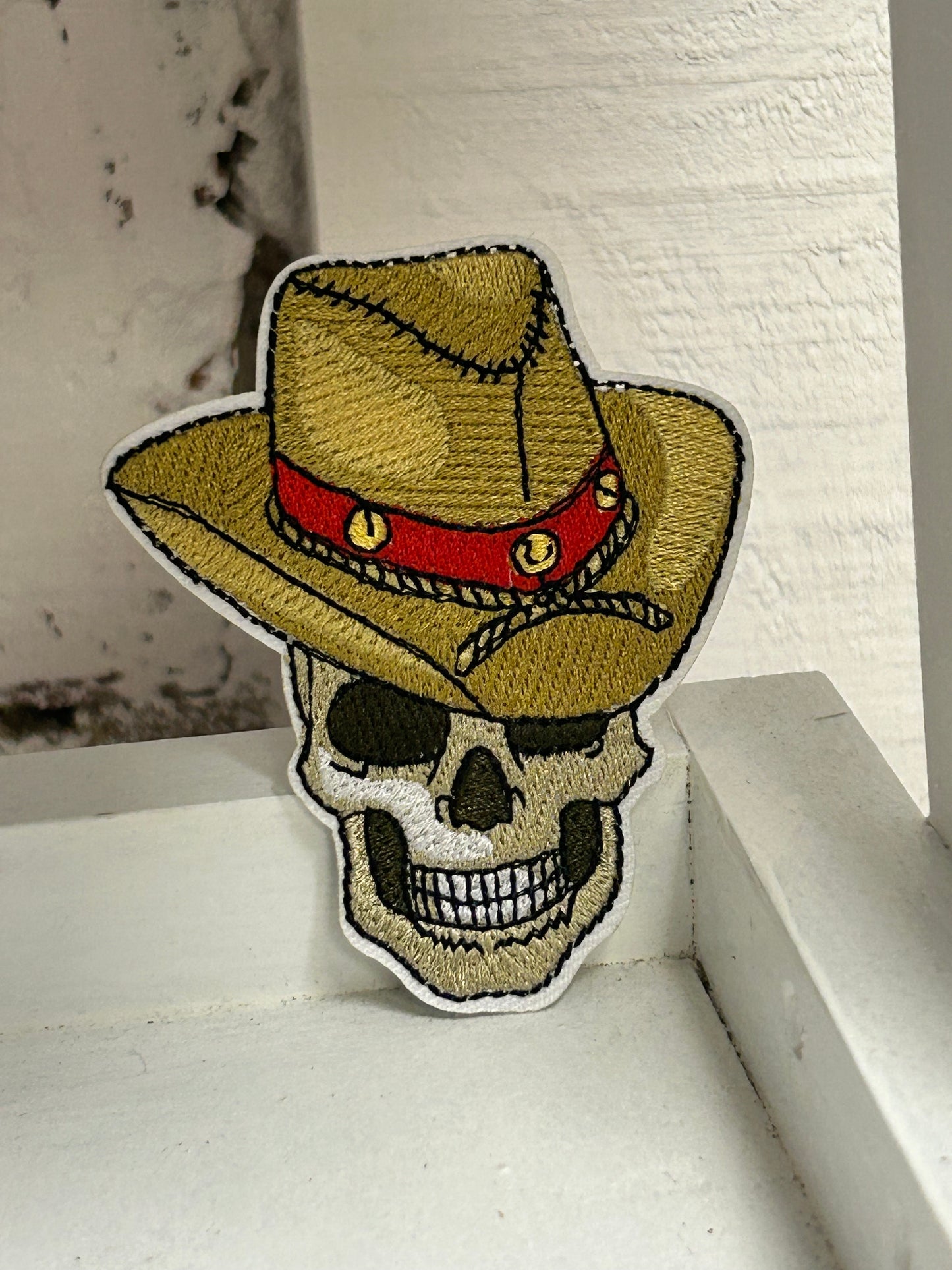 Cowboy Skull Patch