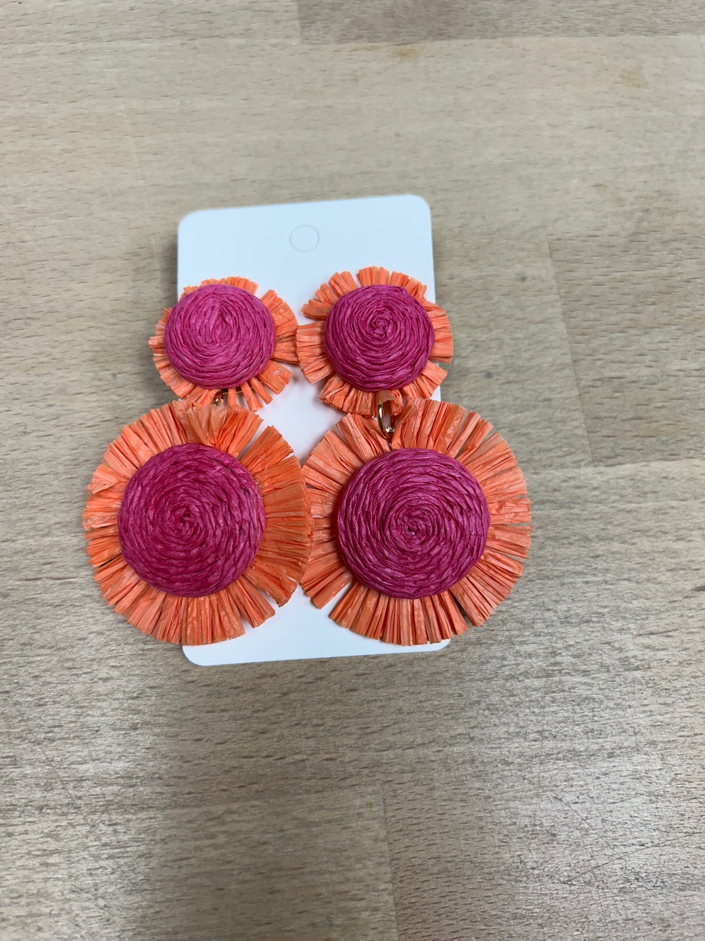 Carnation earrings