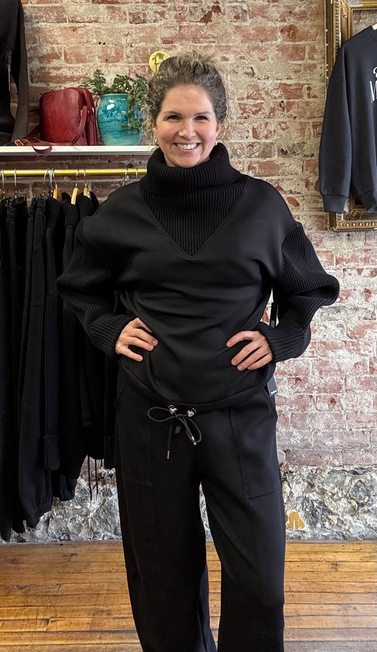 Jan Soft knit Barrel Pant