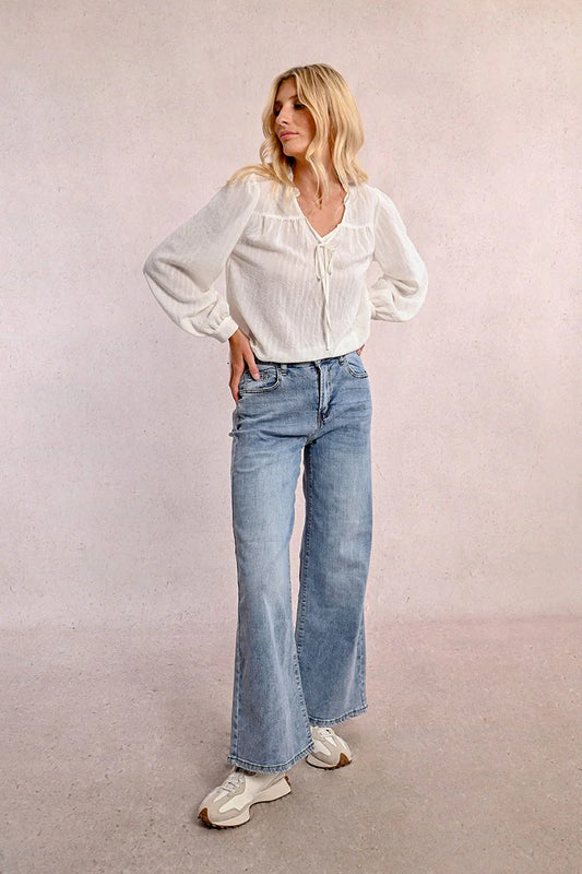 High Waisted Wide Leg by Molly