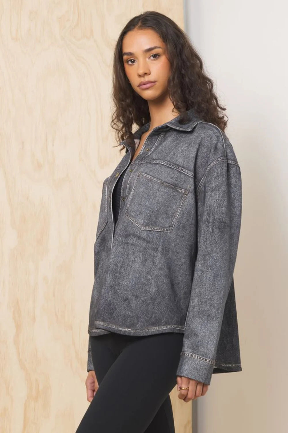 Jogger Fleece Shacket