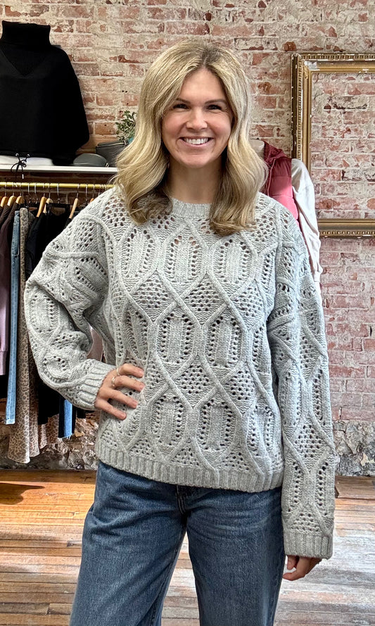 Zoe Sweater - Grey