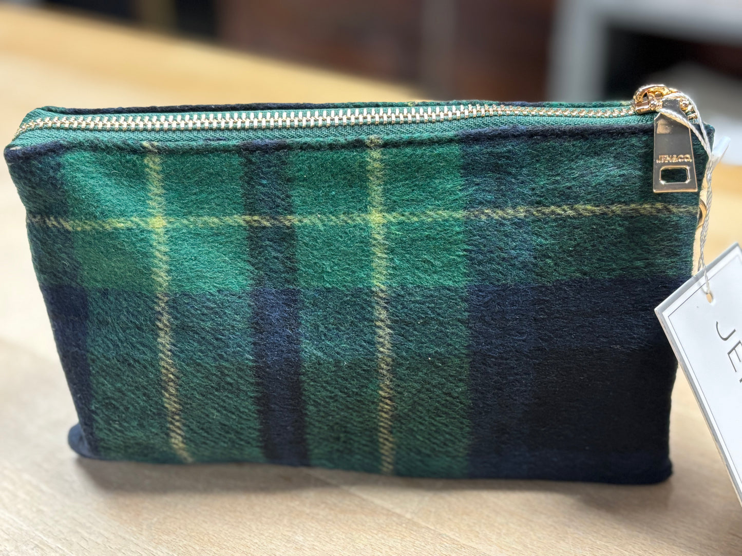 Riley Crossover-Plaid Green