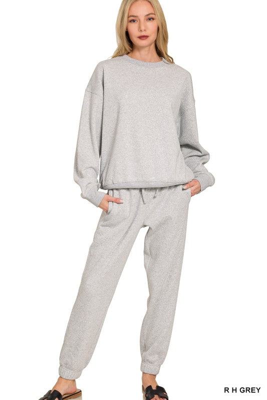 Grey Jogger Set