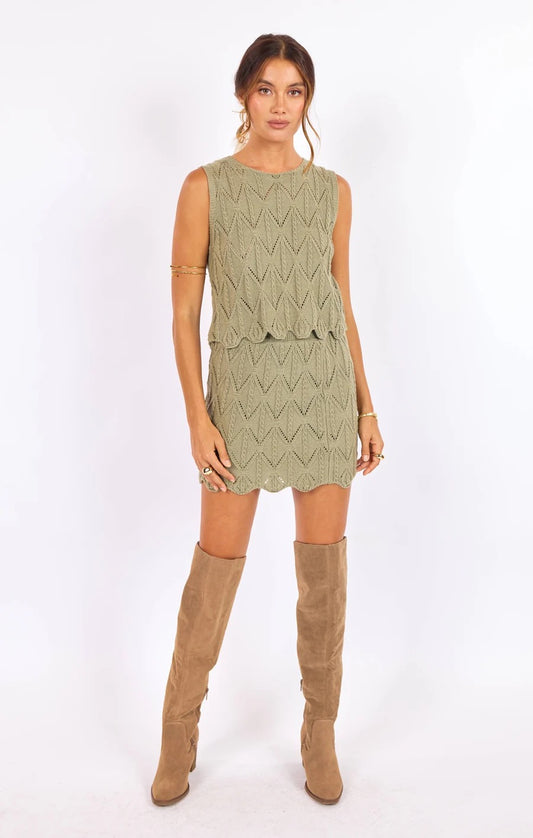 Succulent Sweater Skirt