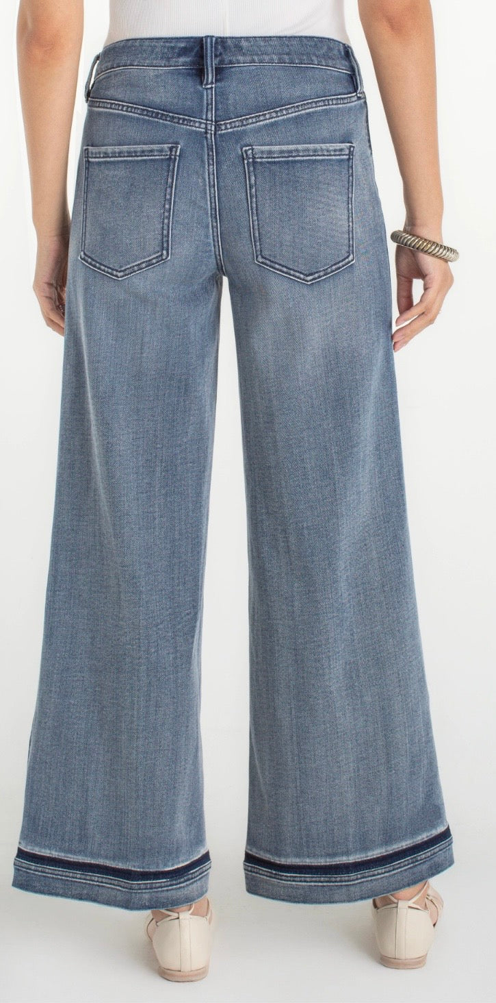 Super Stride Wide Leg Denim