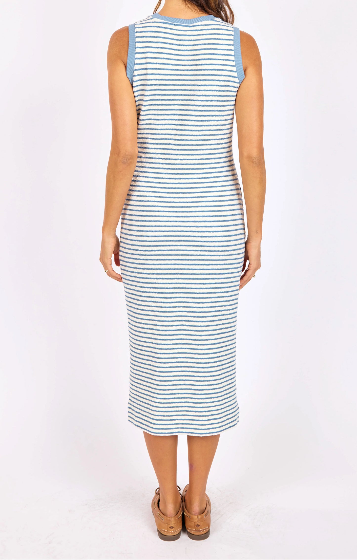 Baby Blue Stripe Dress