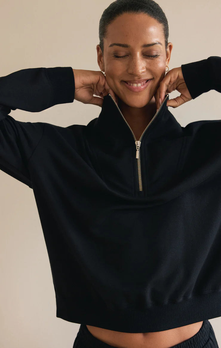 Gate Check Sweater - Black
