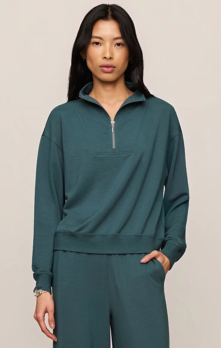 Gate Check Sweater - Emerald Cove