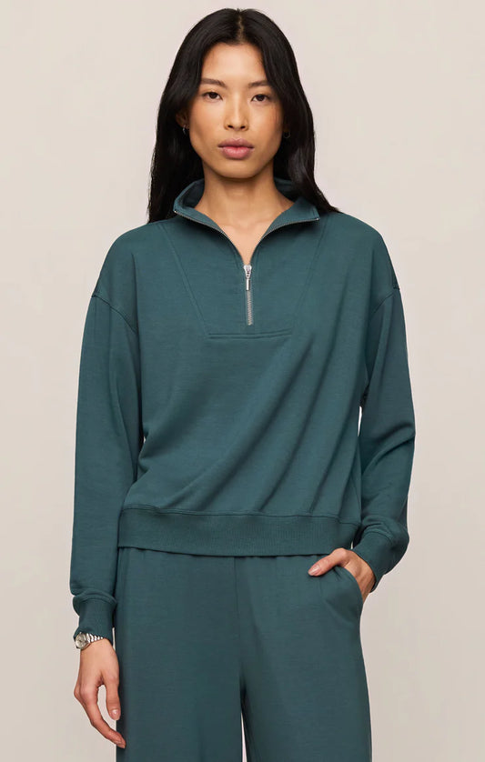 Gate Check Sweater - Emerald Cove