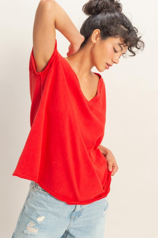Maddie T-Shirt - Red