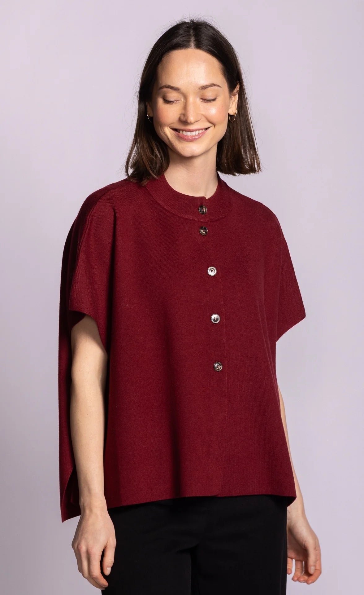 Melrose Sweater - Burgundy