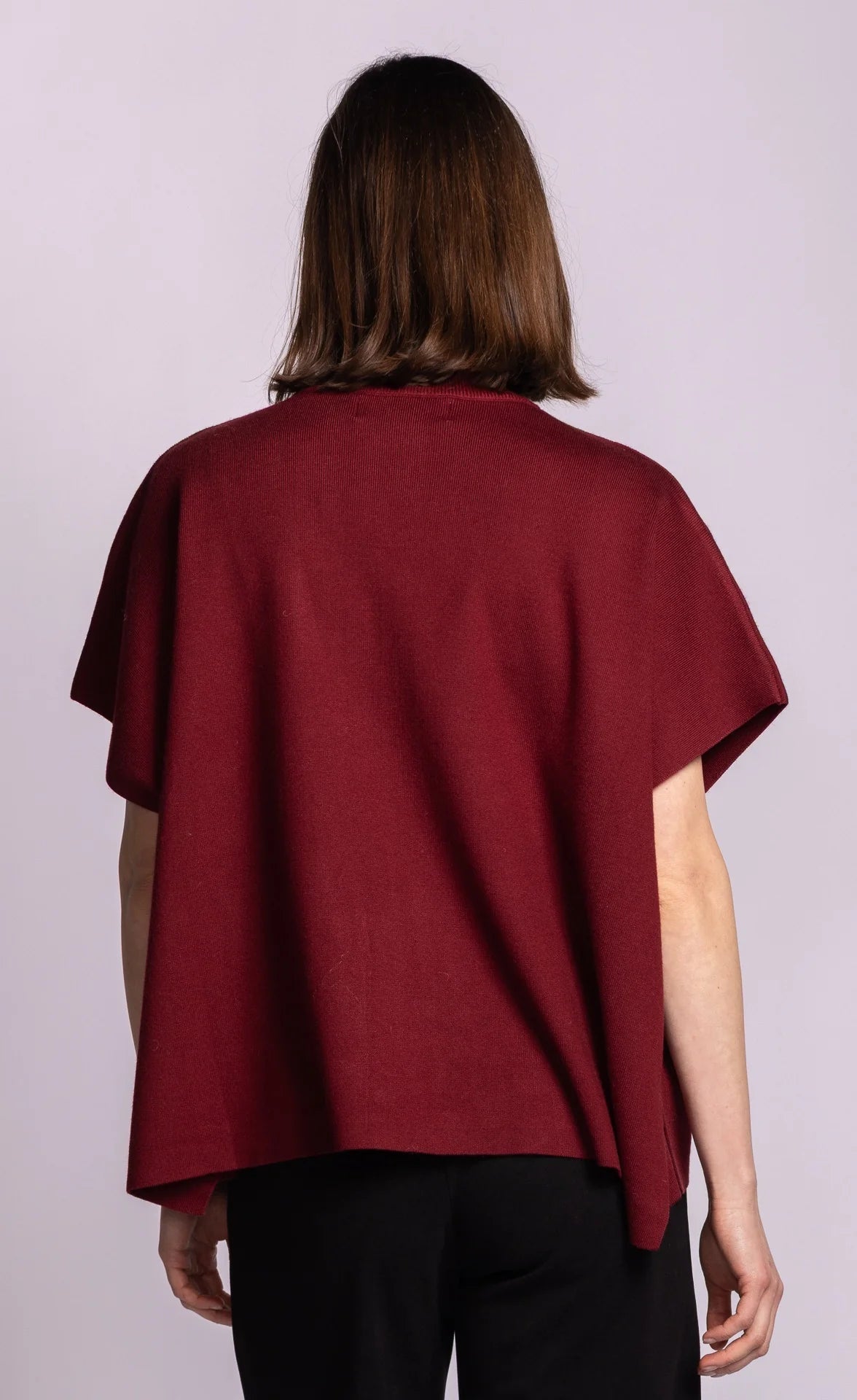 Melrose Sweater - Burgundy