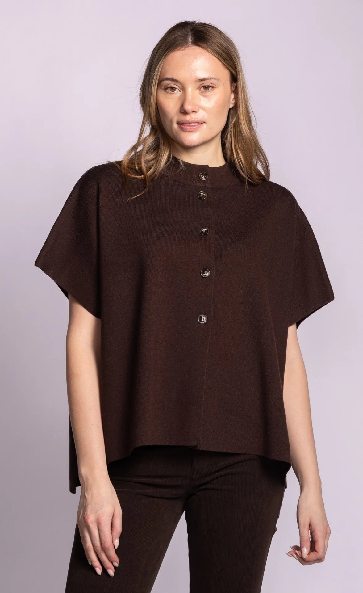 Melrose Sweater- Brown