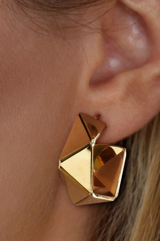 Elle - Geometric Earring