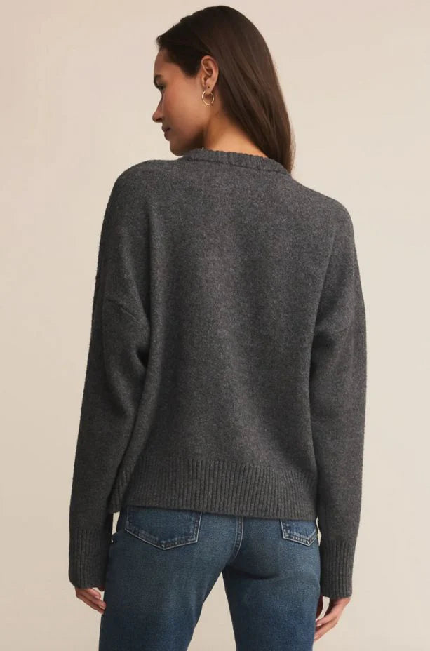 Cirrus Cozy Sweater - Charcoal