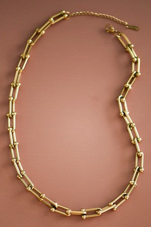 Edgy Link Necklace