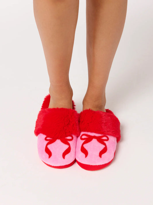 Bow Slippers