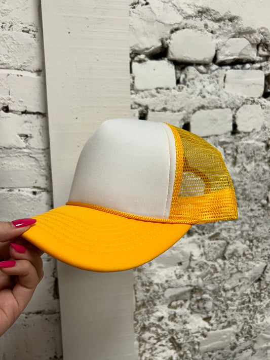 Mustard Yellow Trucker Hat