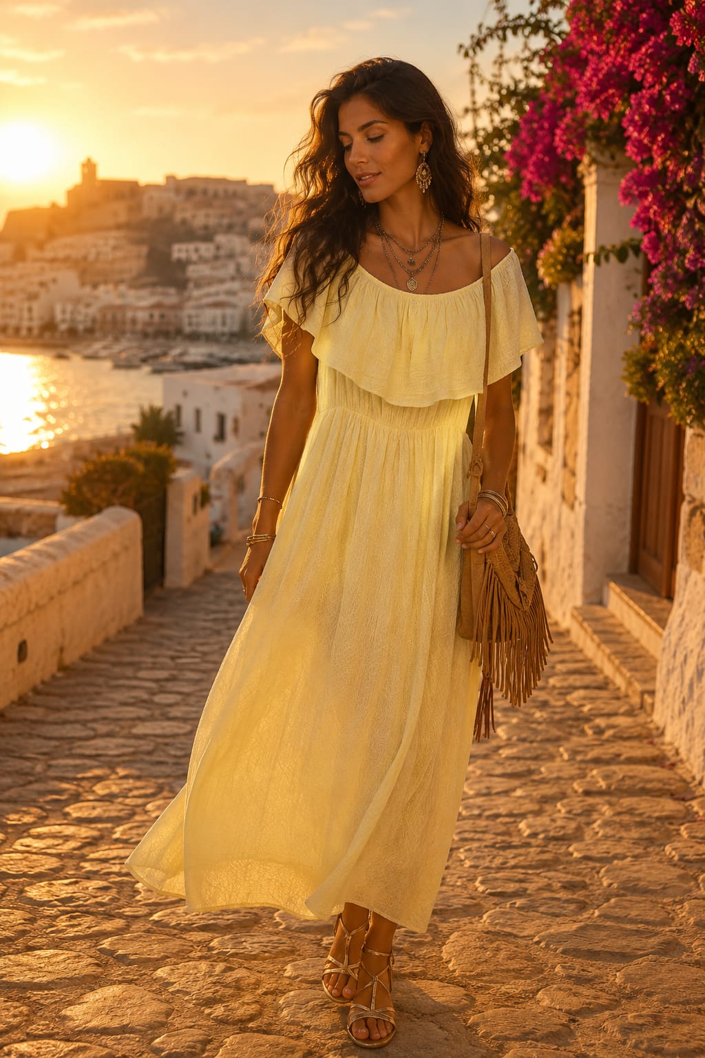 Trina Dress - Yellow
