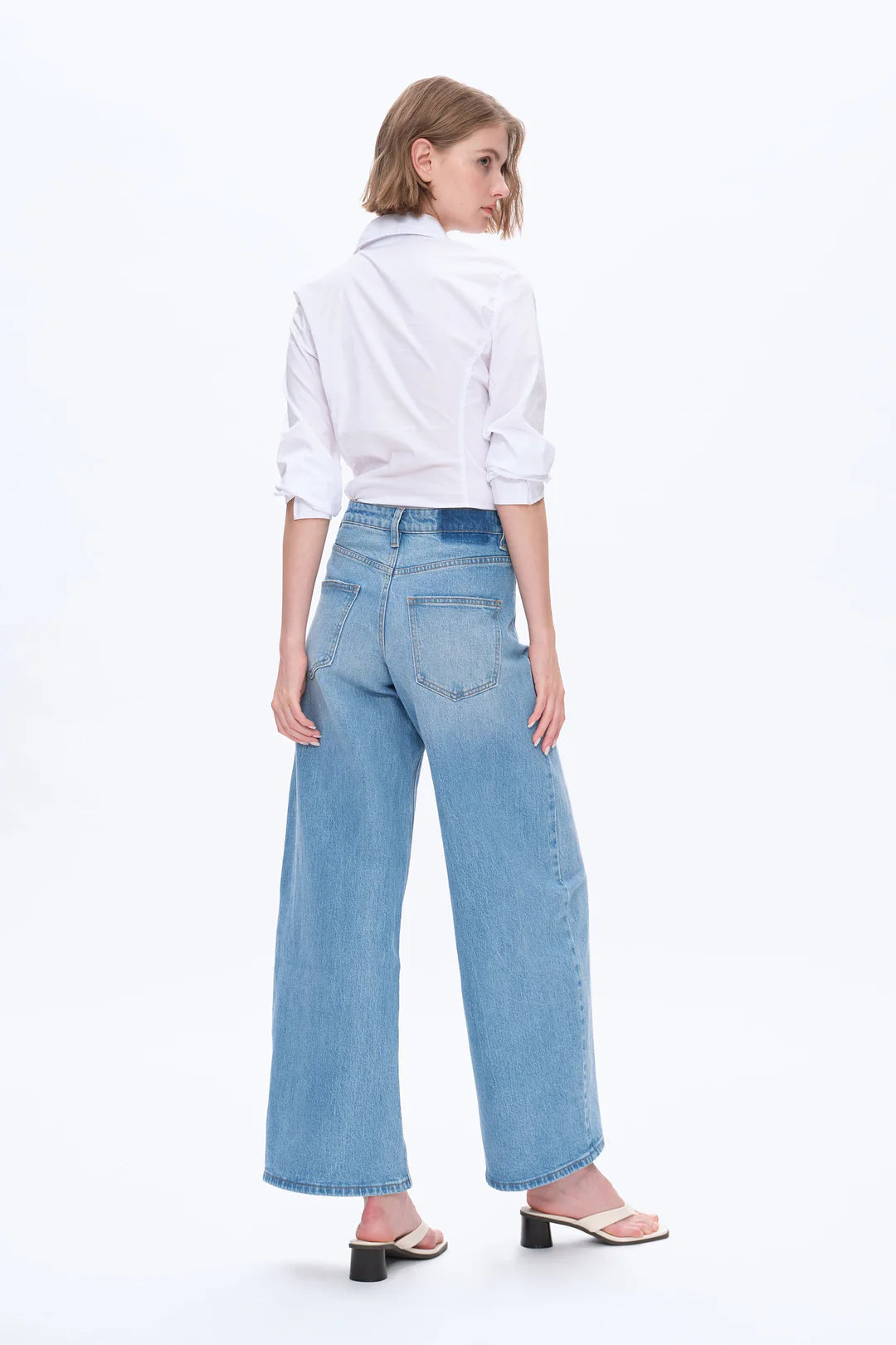 Daisy High Rise Barrel Jean