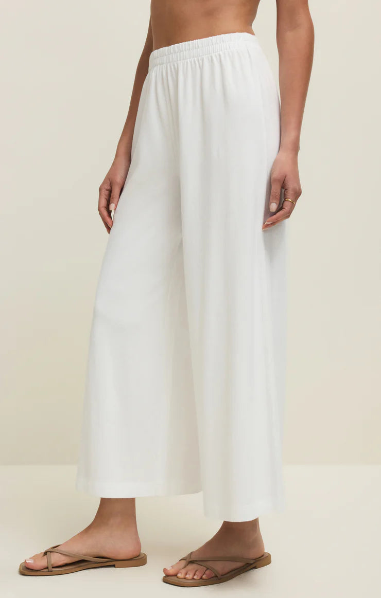 Scout Jersey Crop Z Supply Pant - White