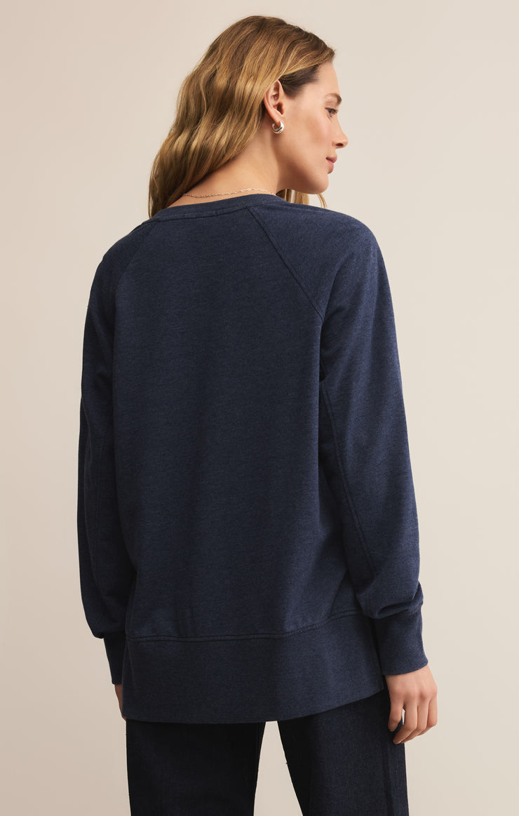 V Neck Weekender - Blue Sapphire