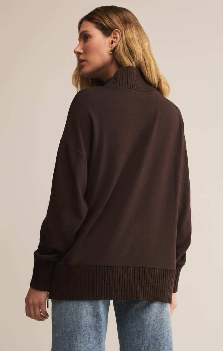 Sable Luxe Long Sleeve - Chocolate Cherry